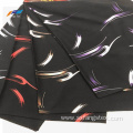 210GSM Wool Peach Spandex Polyester Printed Abaya Fabric